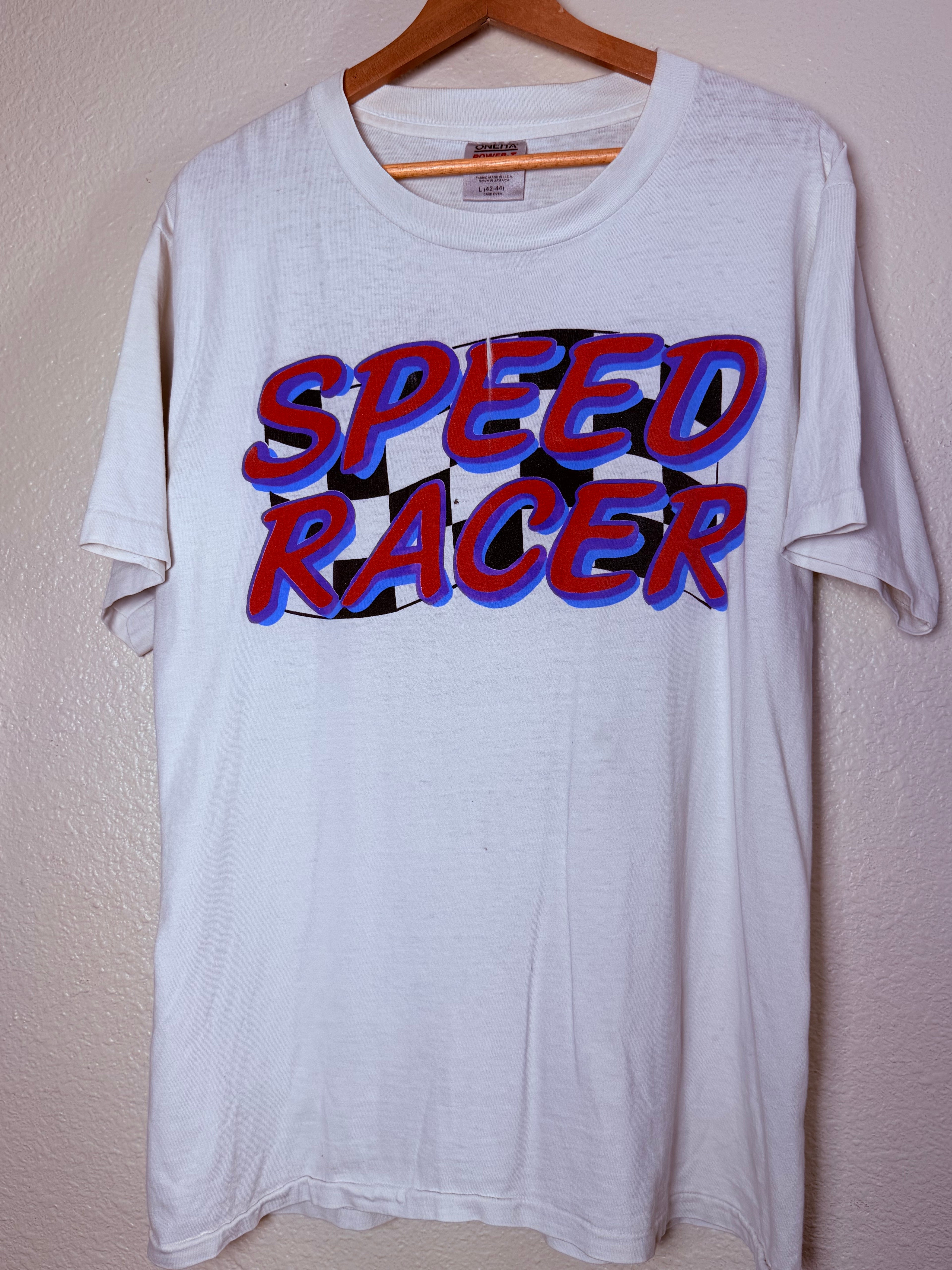90s Speed Racer Wanted Anime Tee