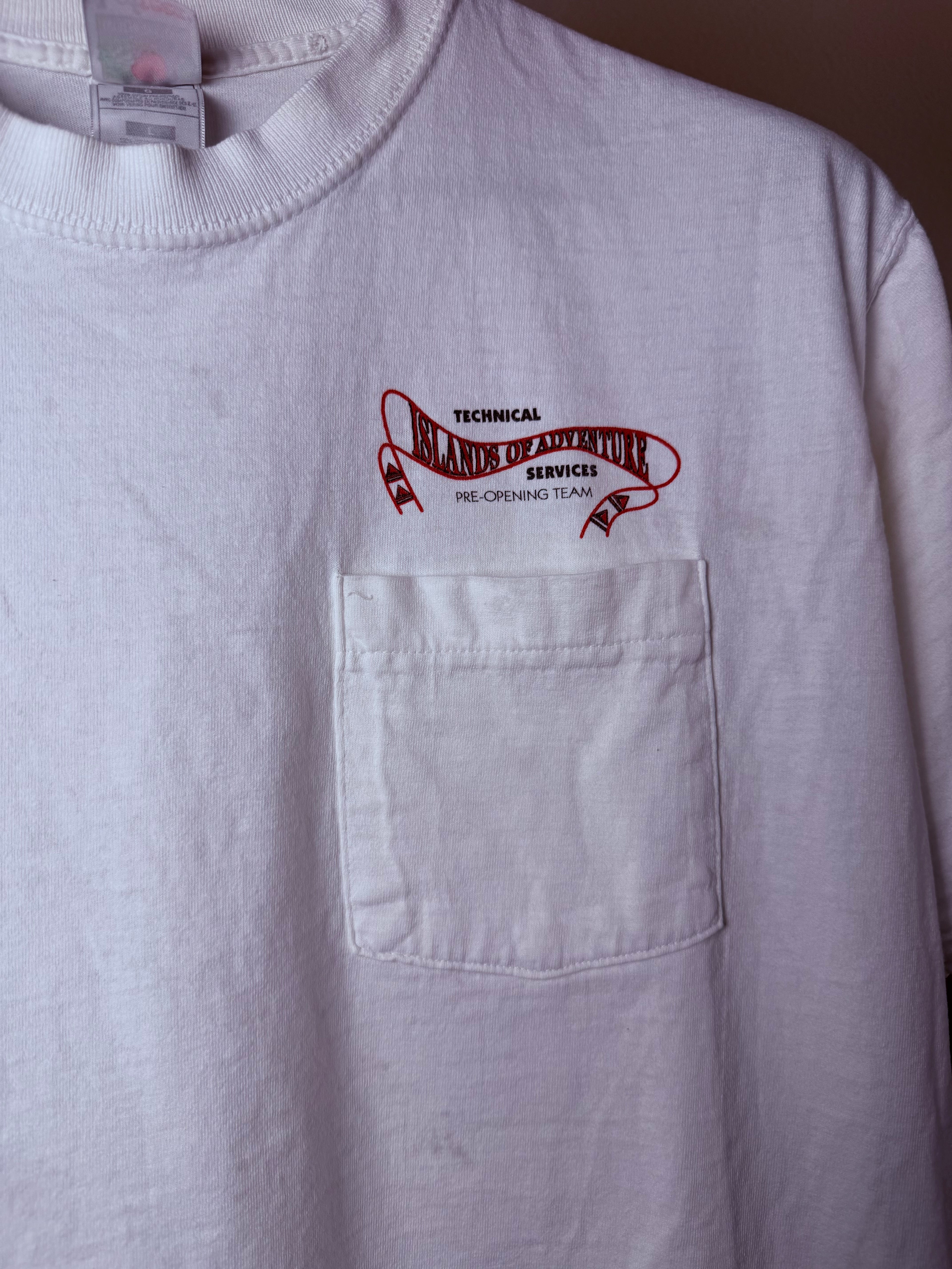 '98 Islands of Adventure Spider Man Promo Pocket Tee
