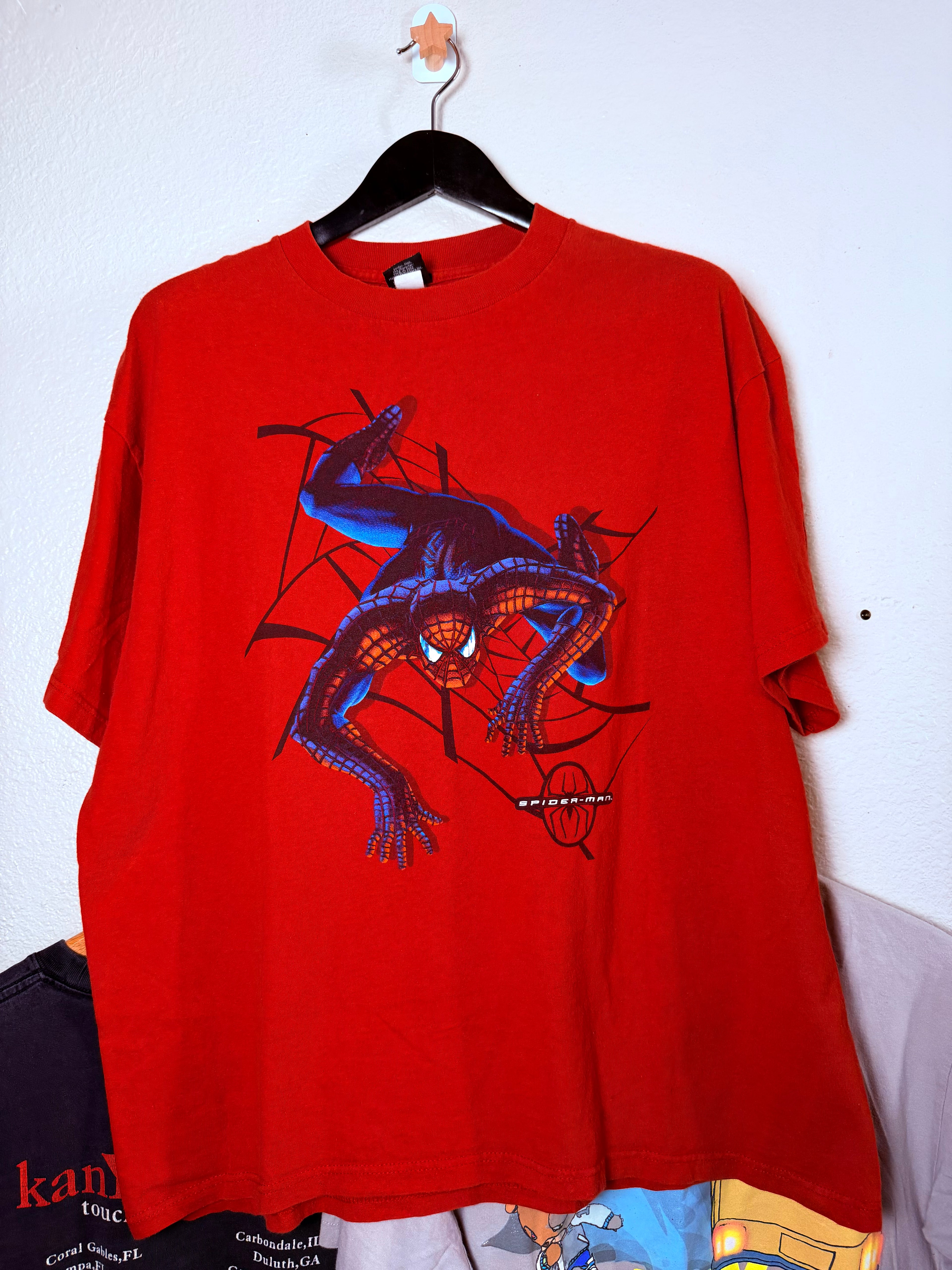 '02 Spider Man 1 Movie Promo Tee