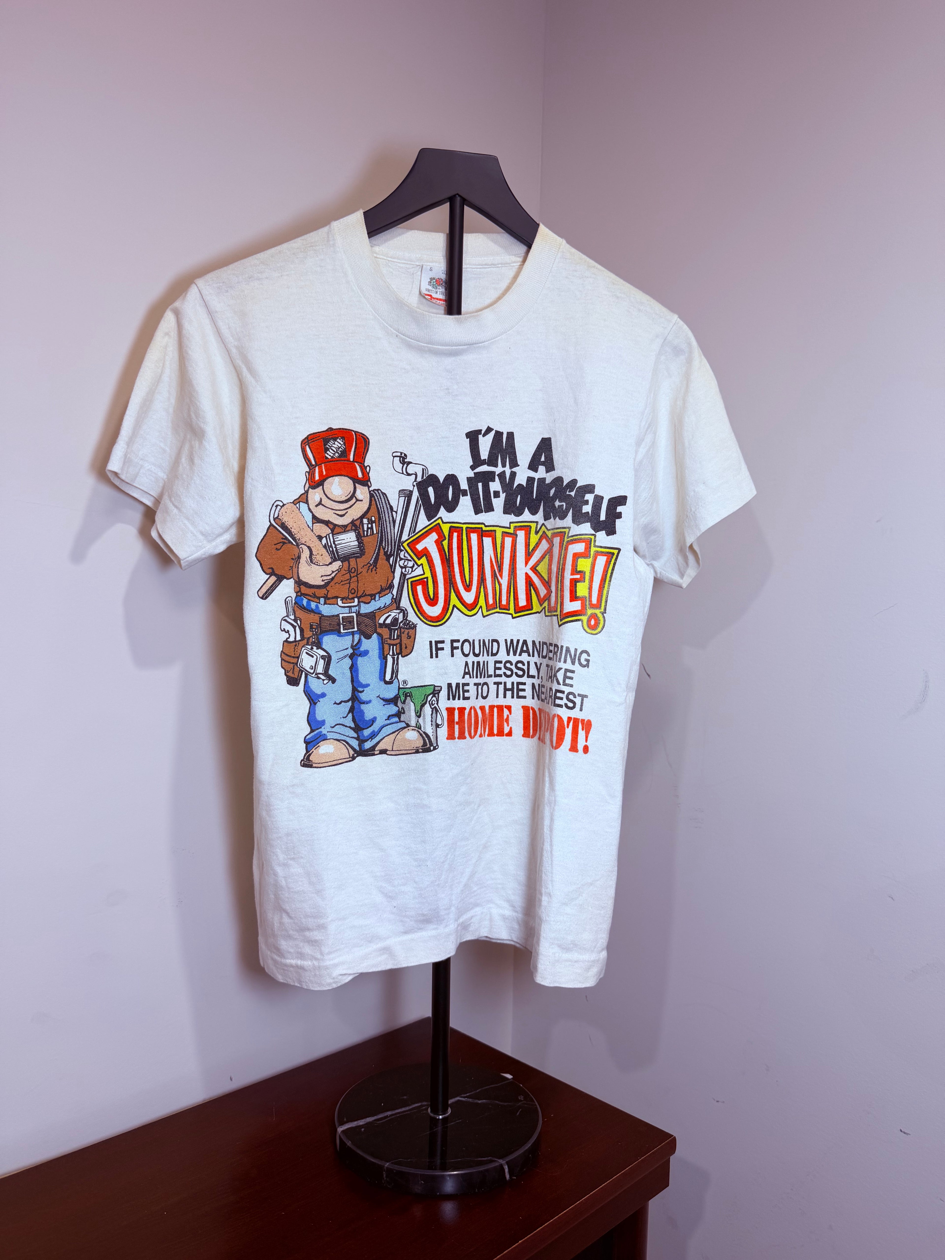 90s Home Depot Promo Do-It-Yourself Junkie Tee