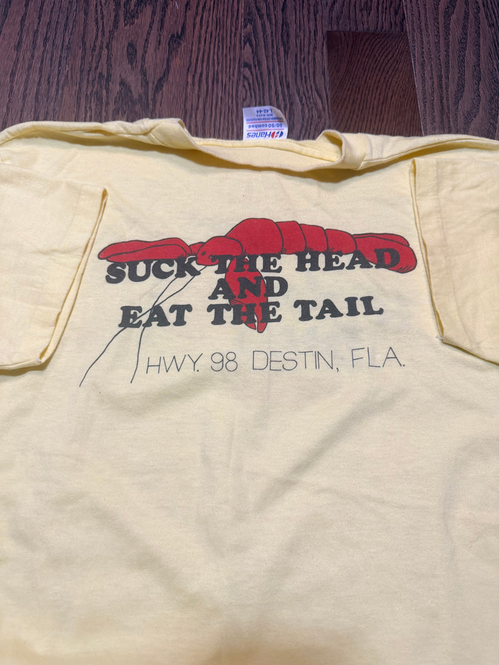 80s Freaky Crawfish Boil Eat The Tail Tee