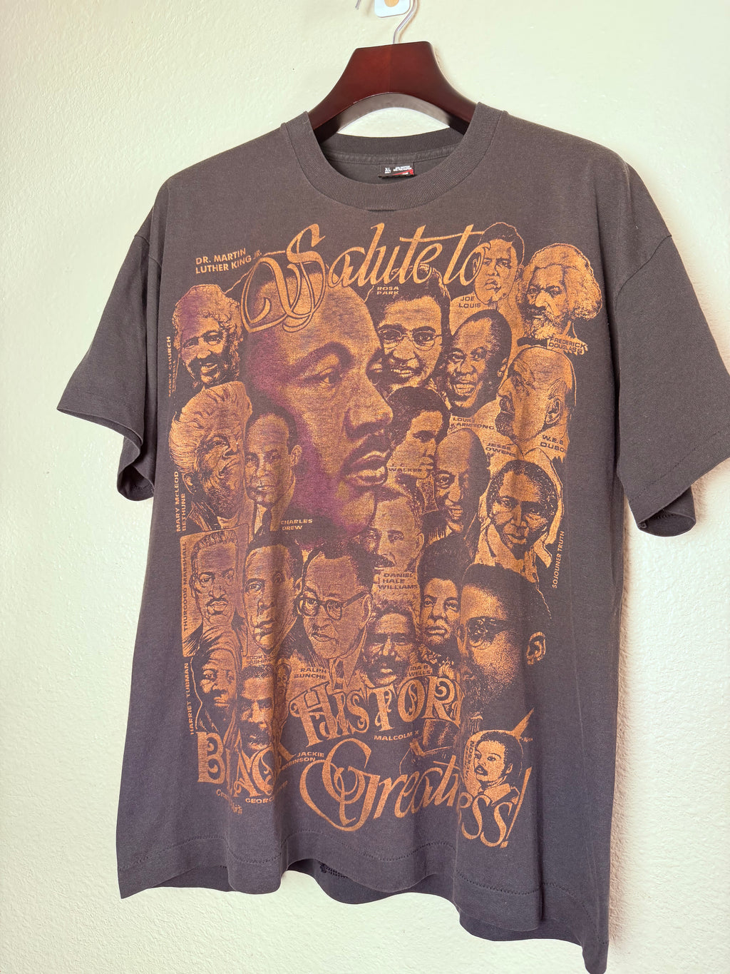 90s Salute to History Black History Graphic Tee