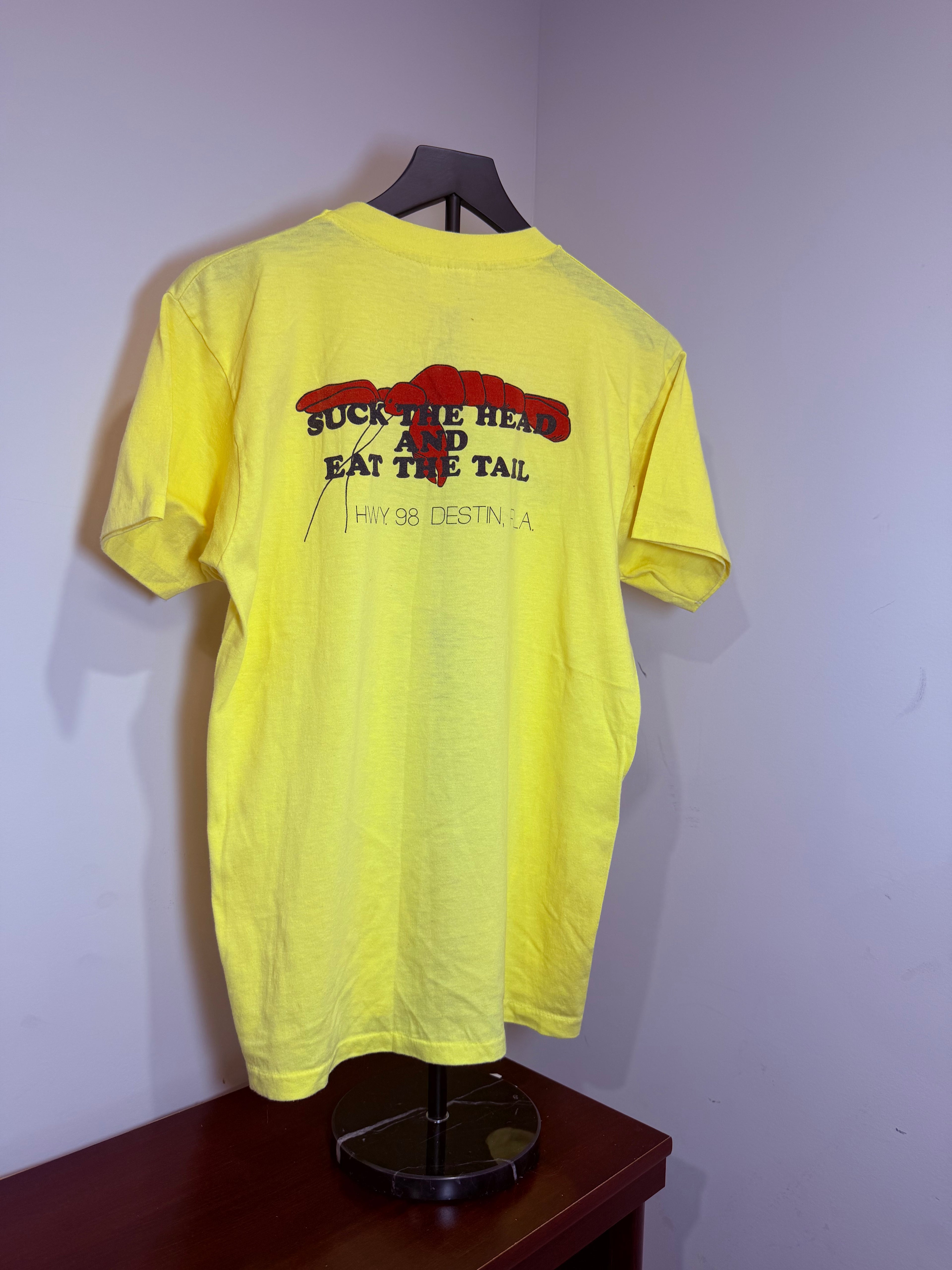 80s Freaky Crawfish Boil Eat The Tail Tee