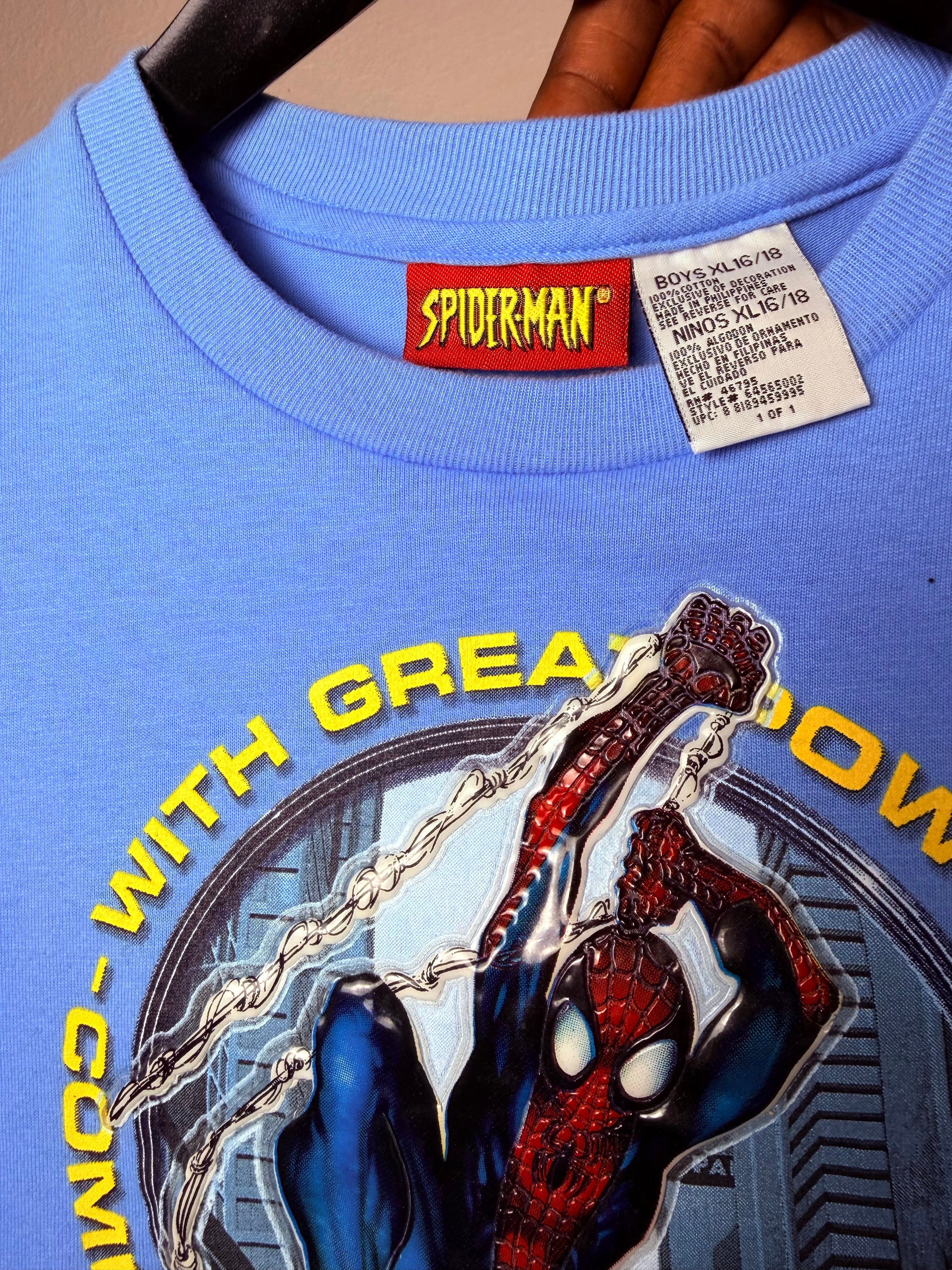 '05 Spider Man Video Game Great Power Tee M/L