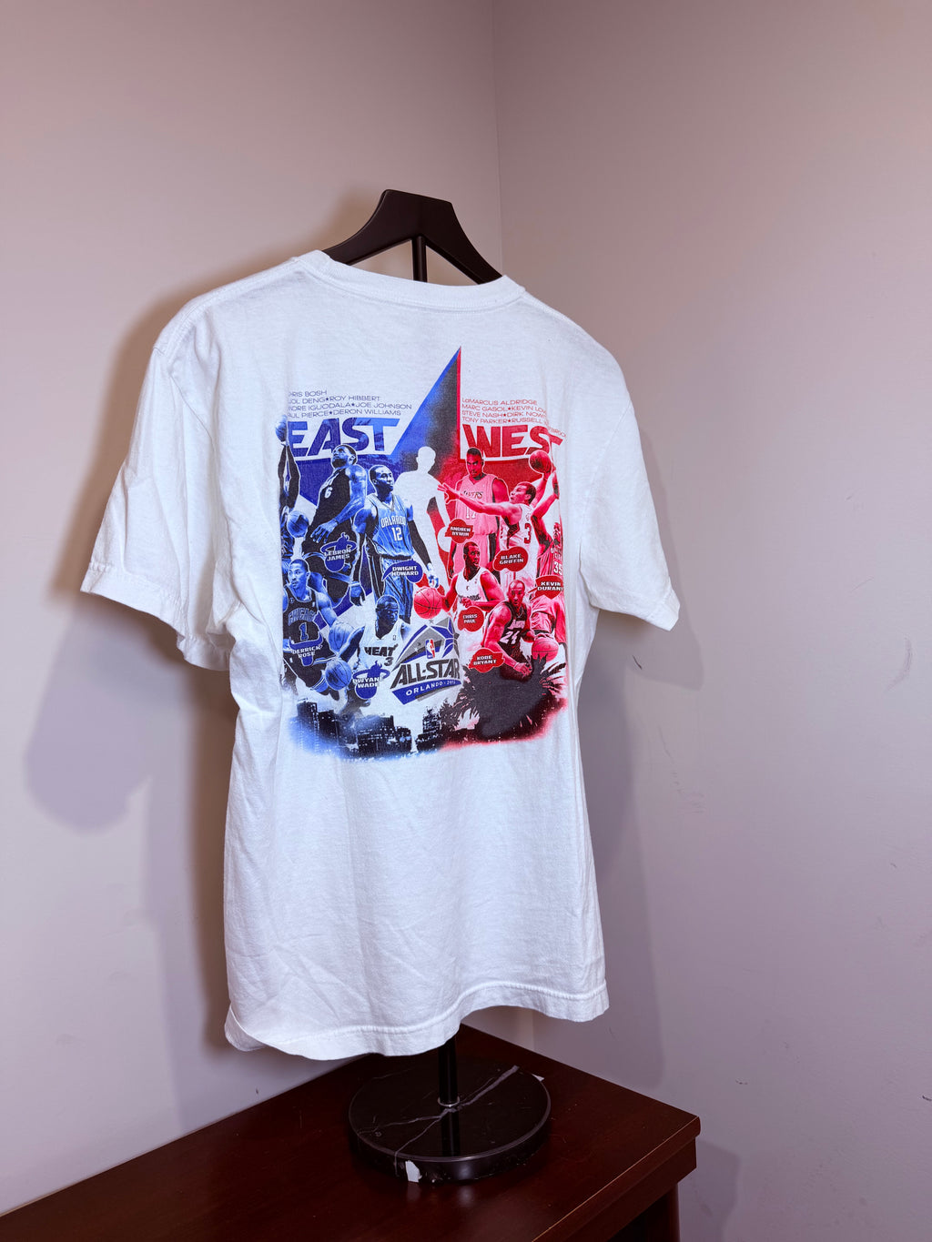 2012 NBA All-Star Game Basketball Legends Graphic Tee
