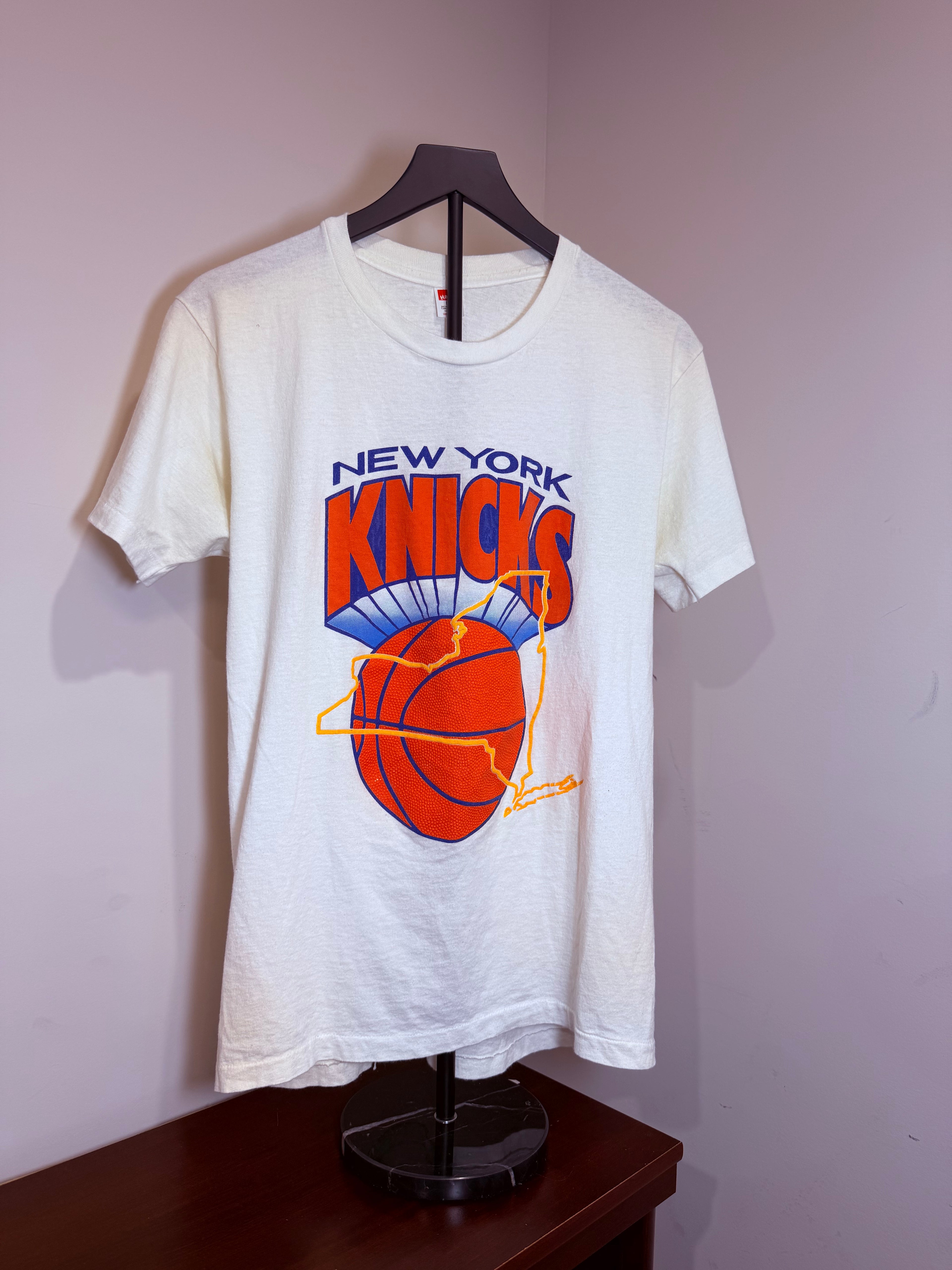 70s New York Knicks Basketball Graphic Tee