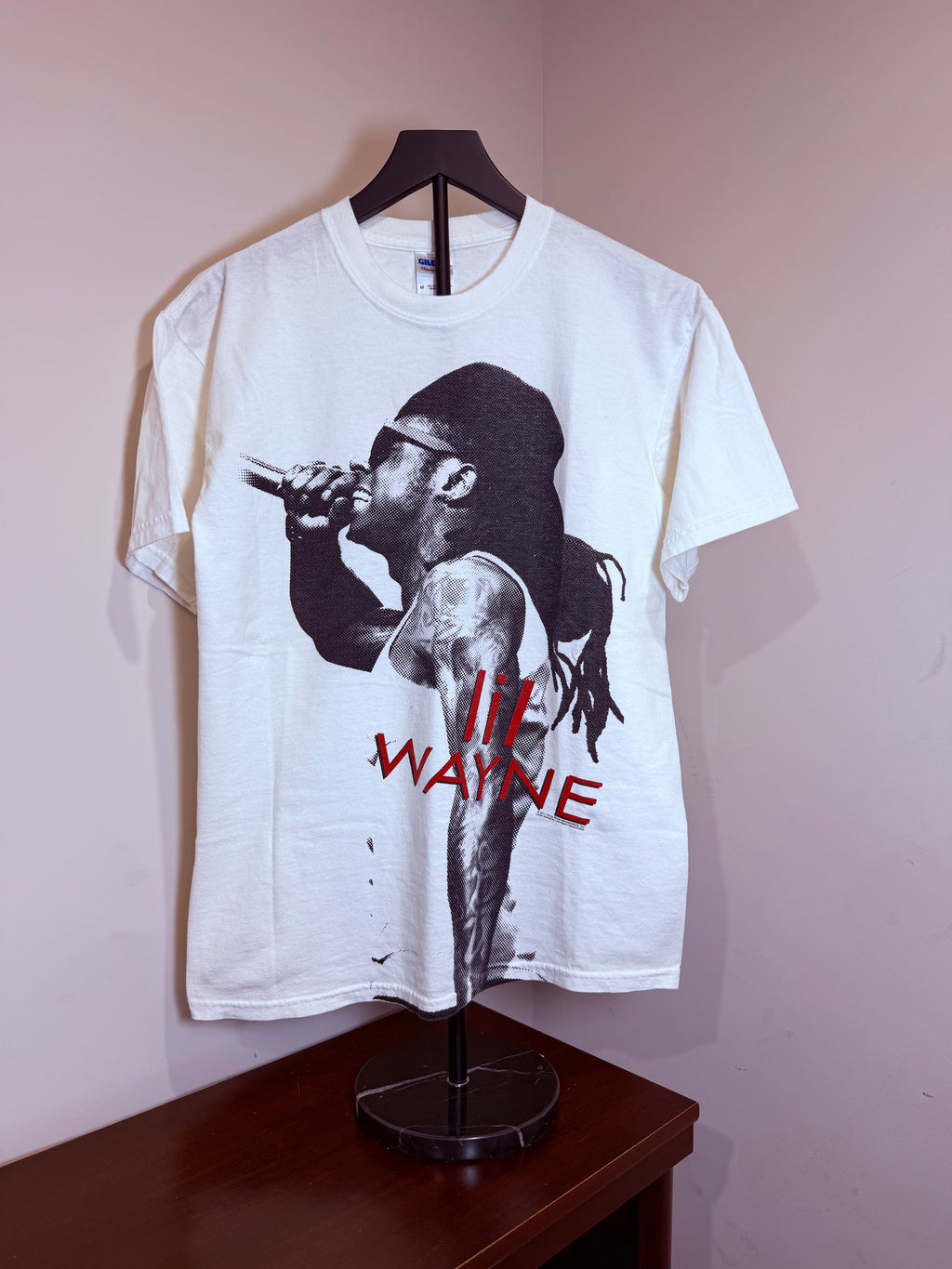 Y2k Lil Wayne Rap AOP Portrait Tee