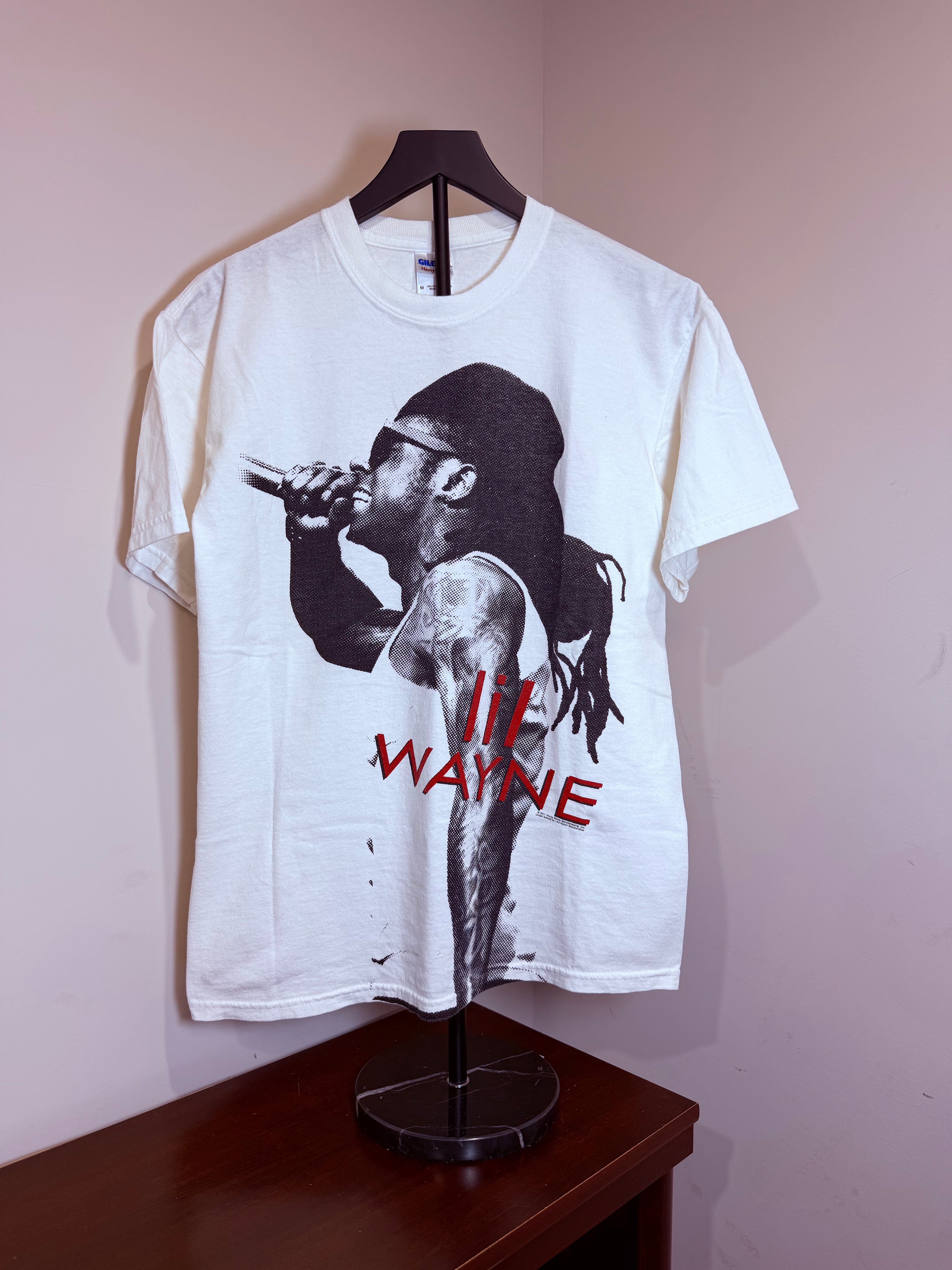 Y2k Lil Wayne Rap AOP Portrait Tee