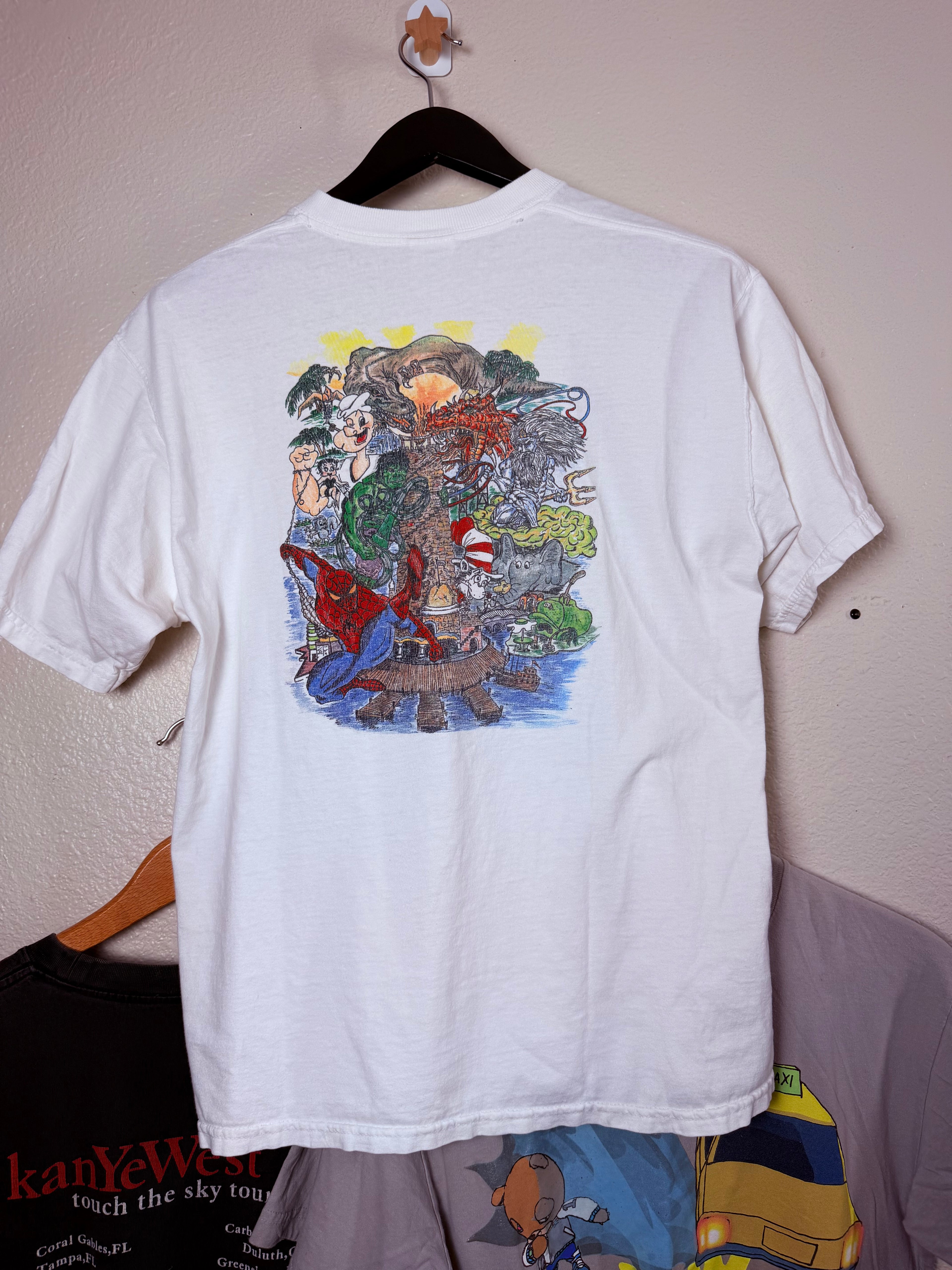 '98 Islands of Adventure Spider Man Promo Pocket Tee