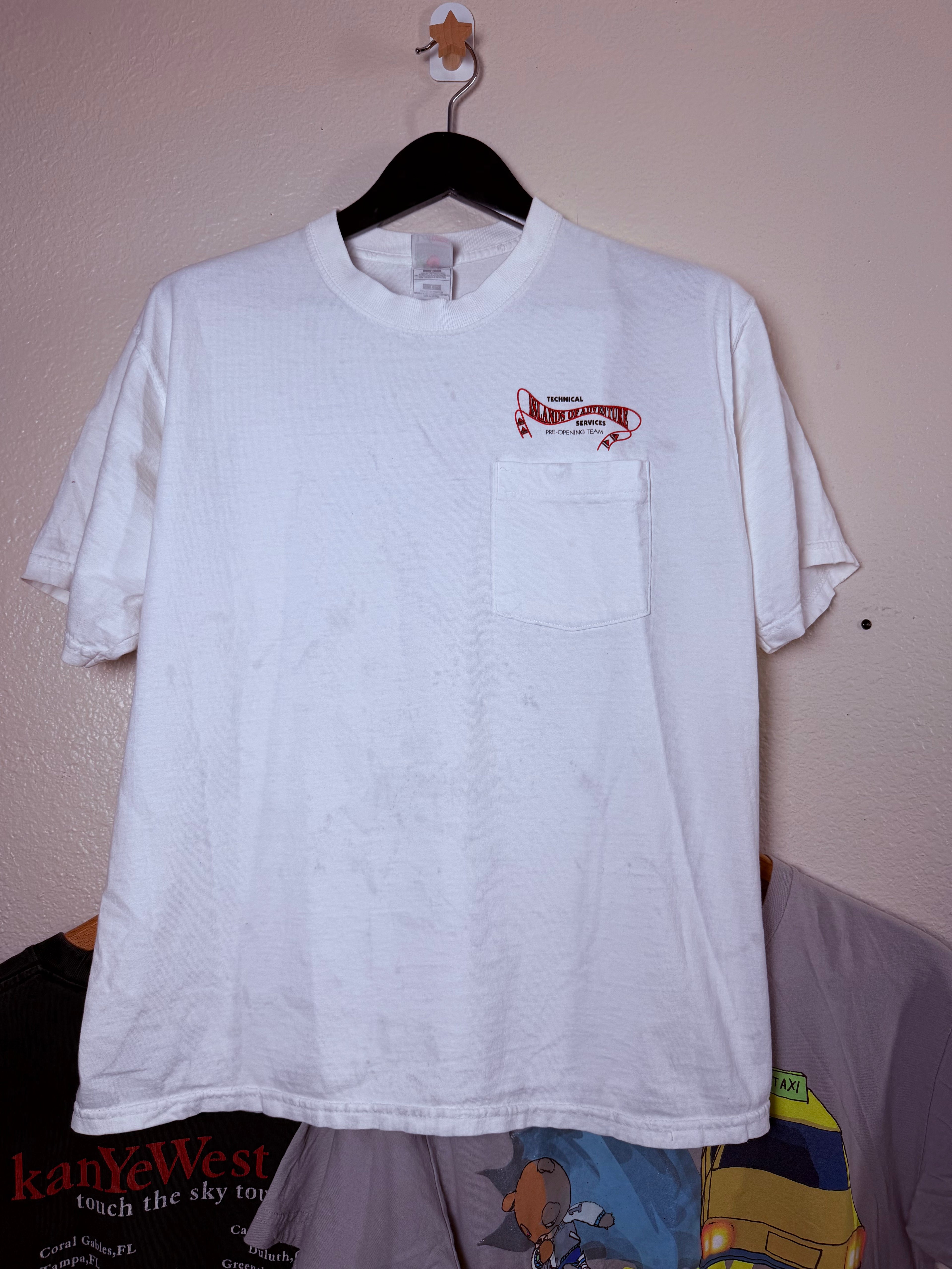 '98 Islands of Adventure Spider Man Promo Pocket Tee