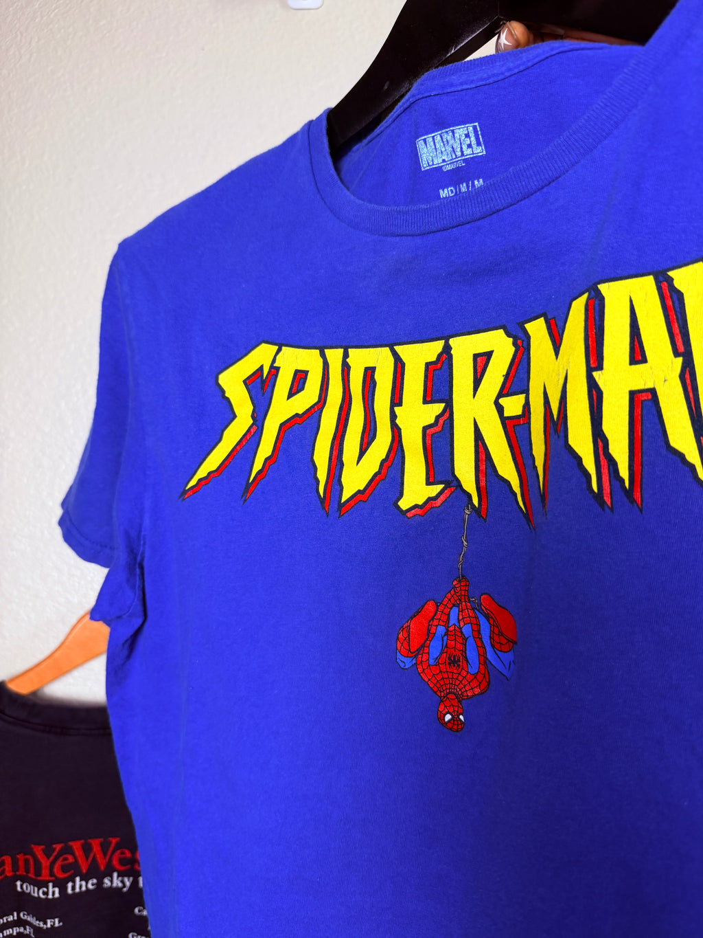 Y2K Spider Man Logo Graphic Tee