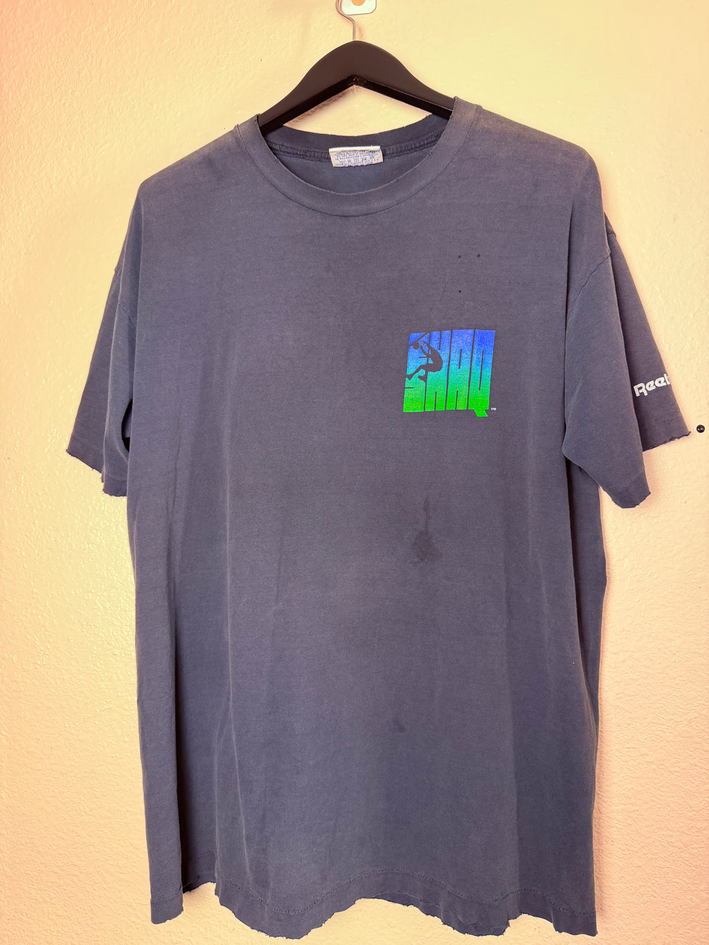90s SHAQ Reebok Slam Dunk Tee