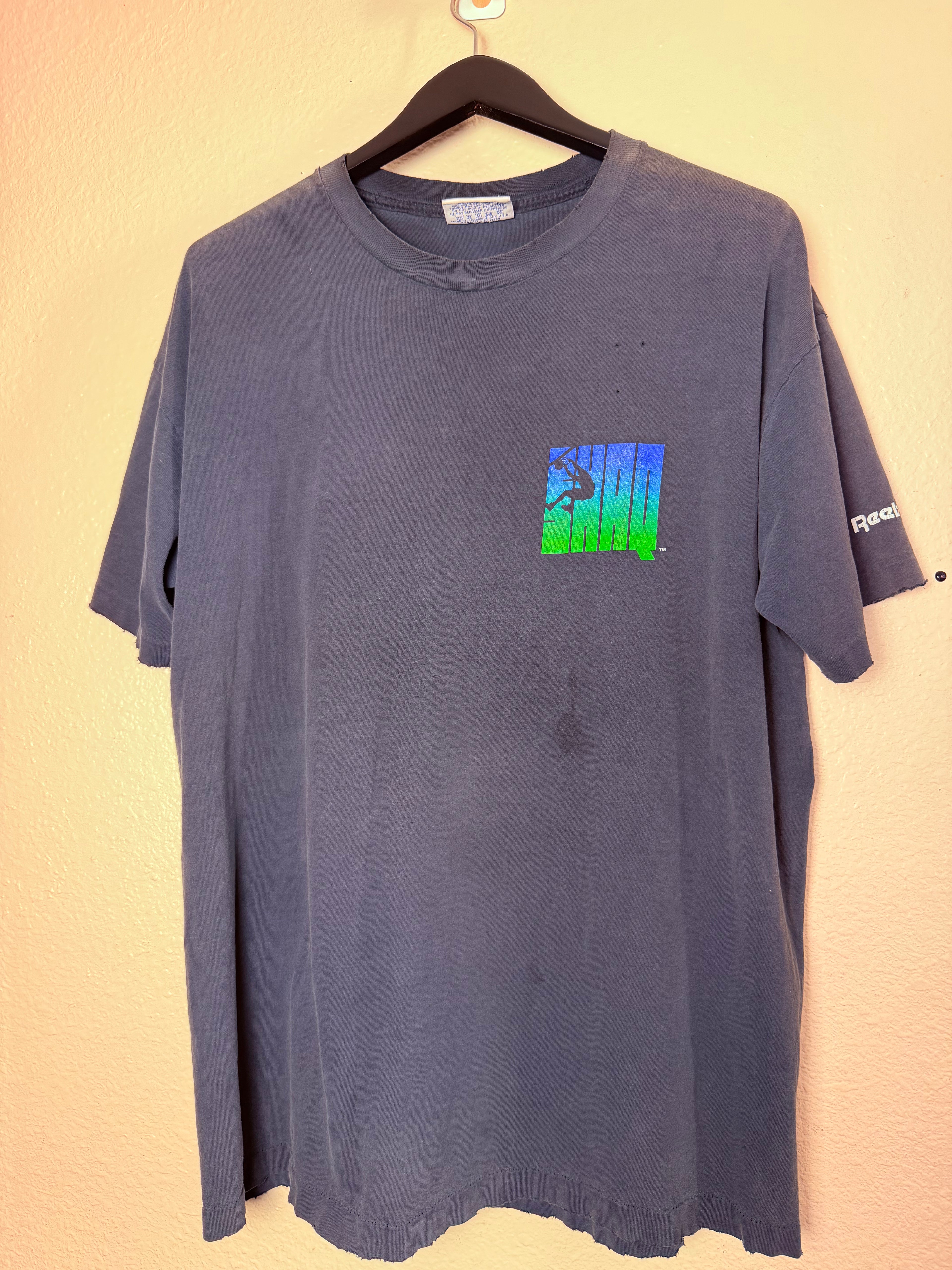 90s SHAQ Reebok Slam Dunk Tee