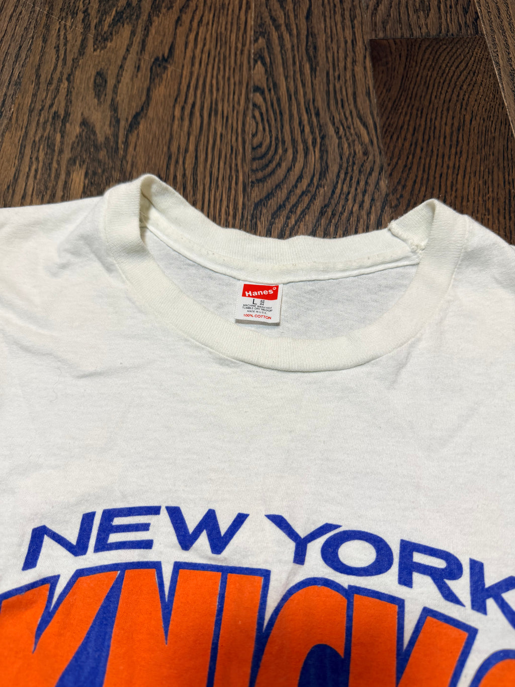 70s New York Knicks Basketball Graphic Tee