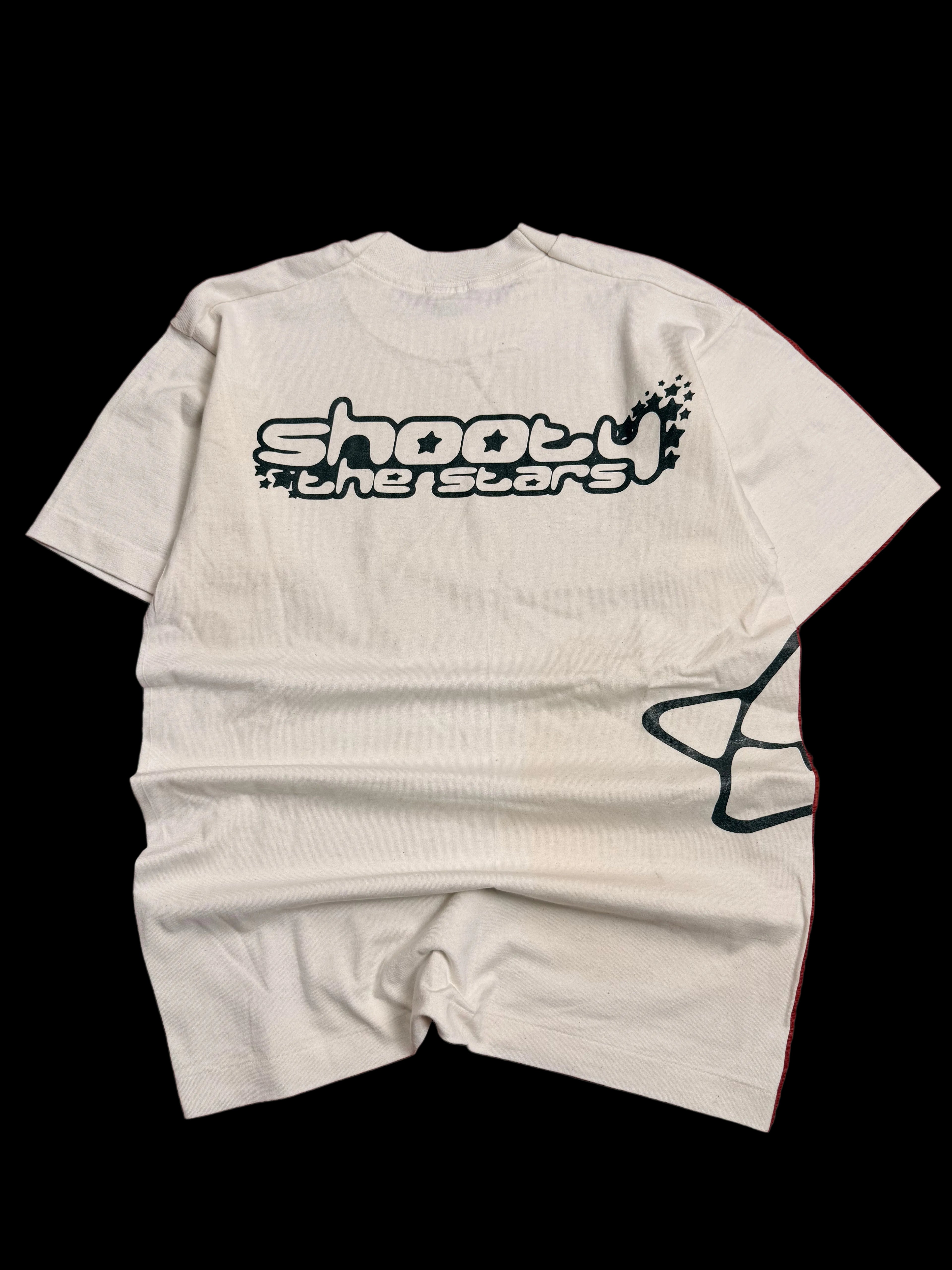 90s White Tee Side/Back Print