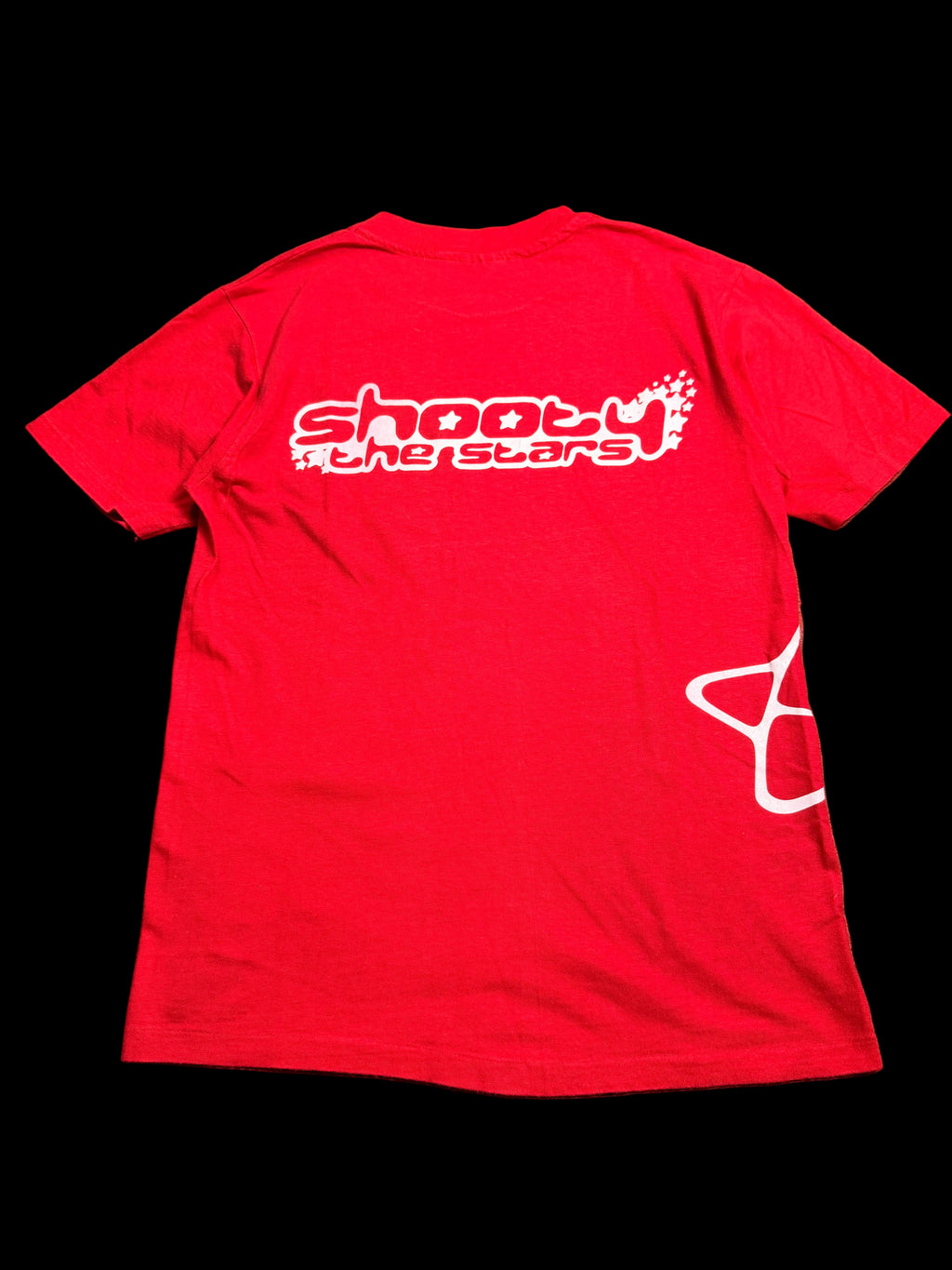 90s Red Tee Side/Back Print