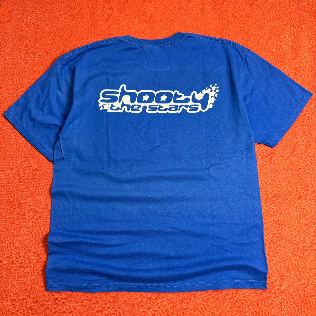 90s Blue Tee Front/Back Print
