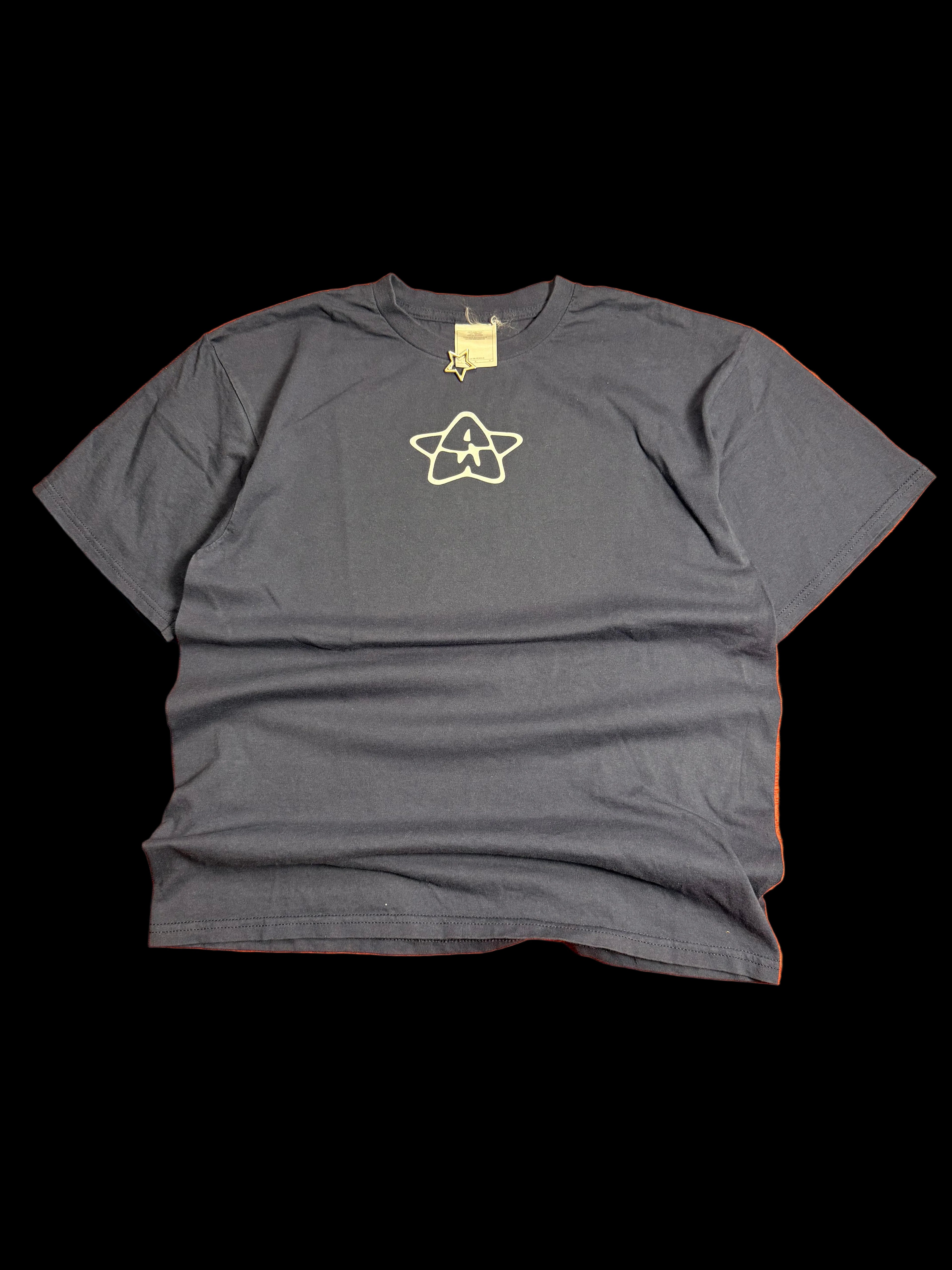 00s Navy Blue Tee Front/Back Print