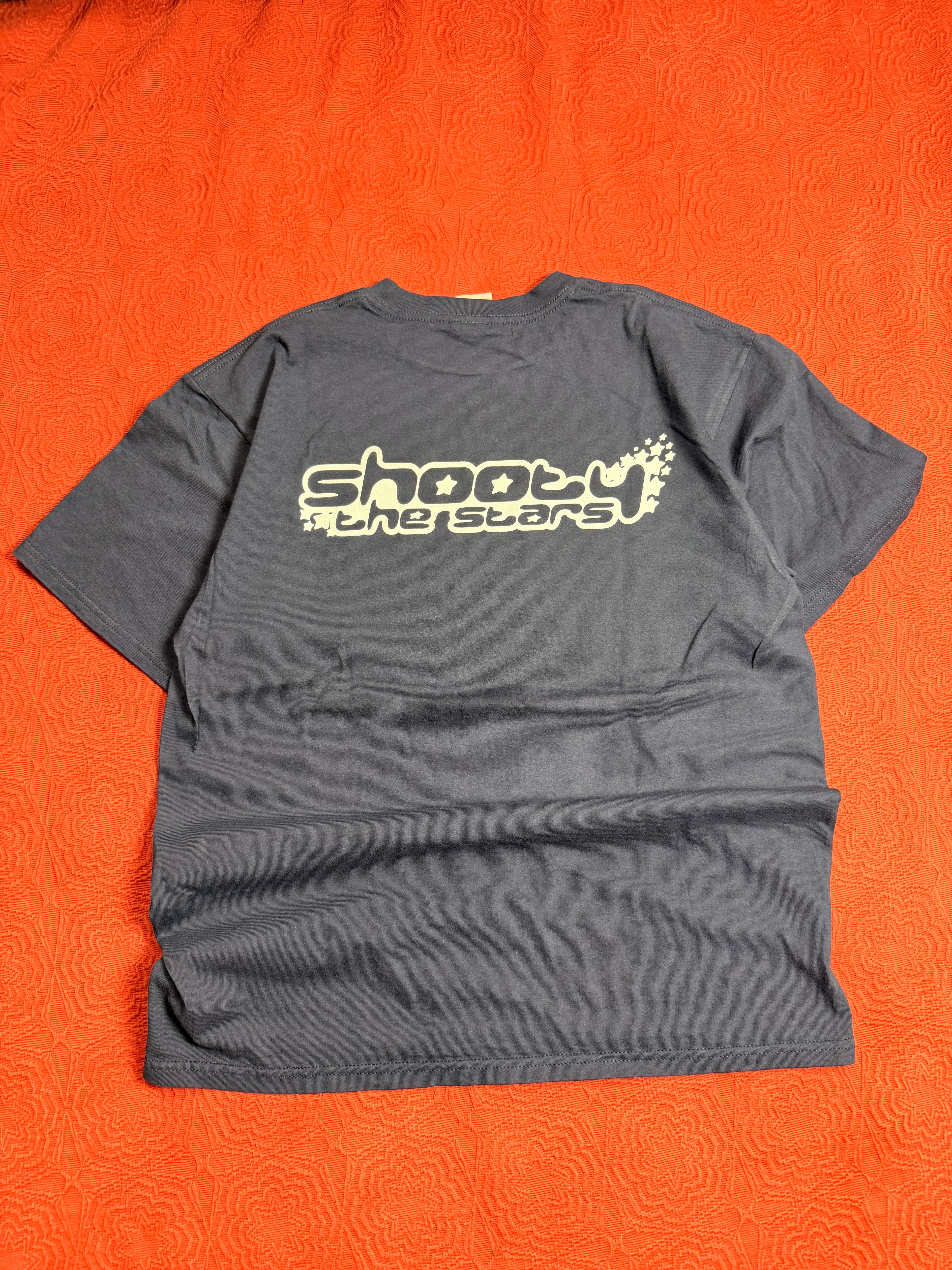 00s Navy Blue Tee Front/Back Print