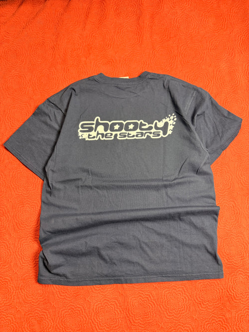 00s Navy Blue Tee Front/Back Print